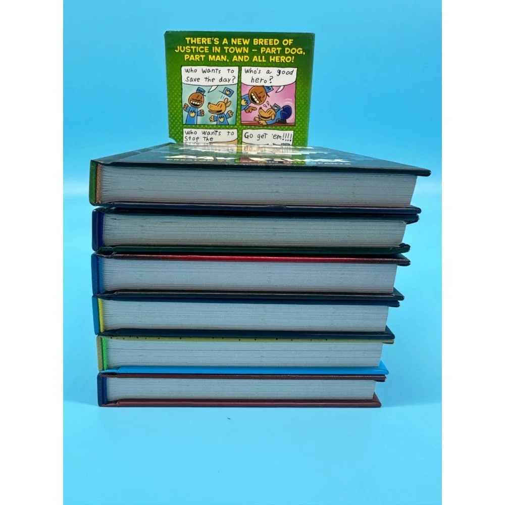 Dog Man The Supa Epic Collection Six Graphic Novels By Dav Pilkey